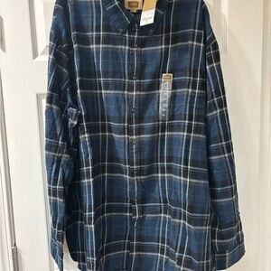 The Foundry Supply Co Blue Casual Button Down Shirt